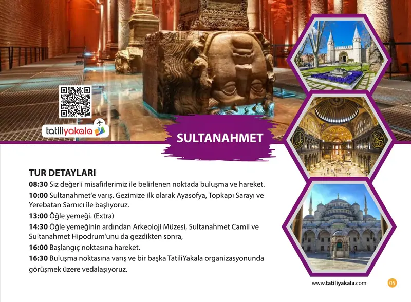 Katalog sayfa 5: Sultanahmet Turu