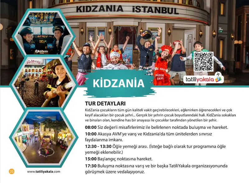 Katalog sayfa 20: KidZania İstanbul Turu