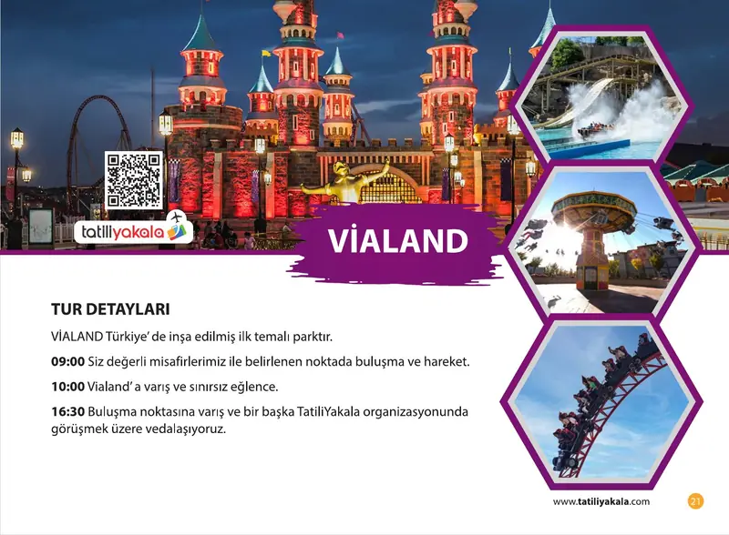 Katalog sayfa 21: Vialand (Isfanbul) Turu