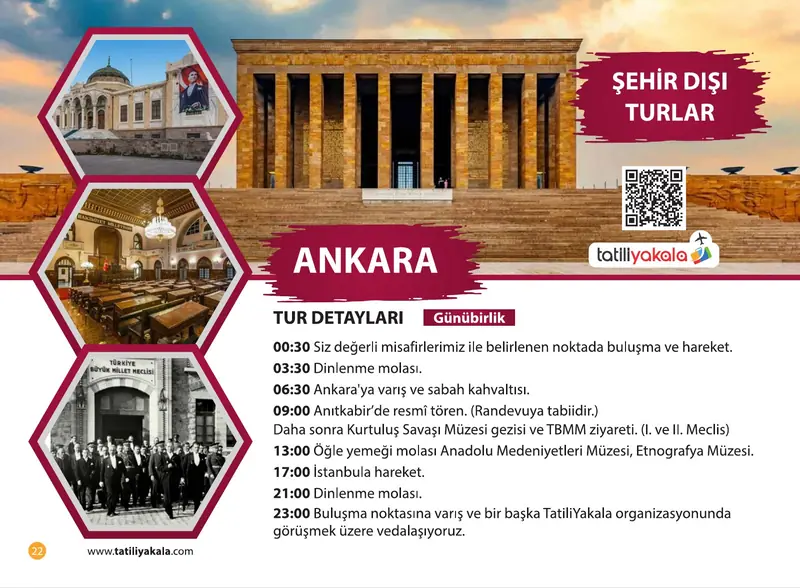 Katalog sayfa 22: Ankara Turu