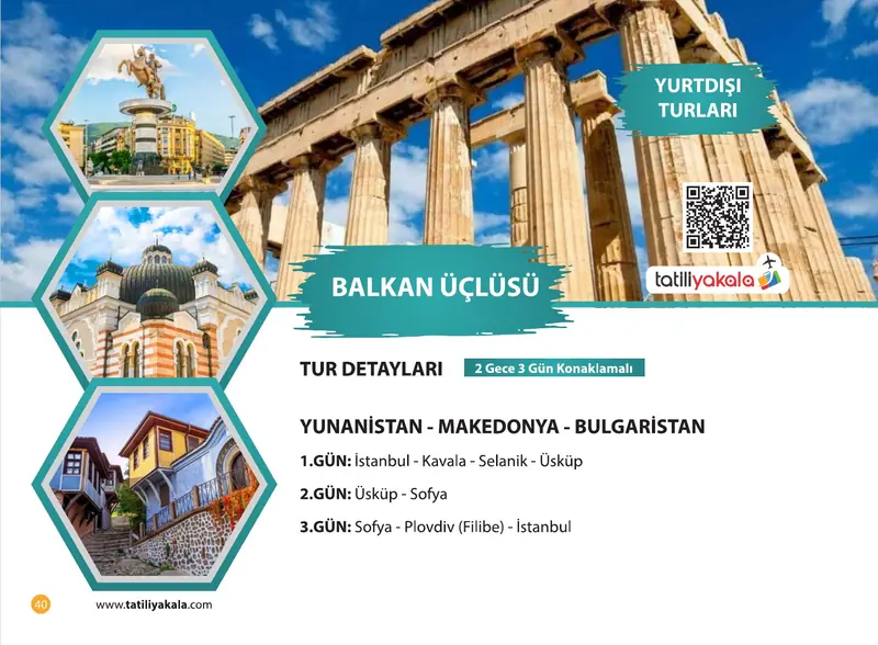 Katalog sayfa 40: Balkan Üçlüsü Turu