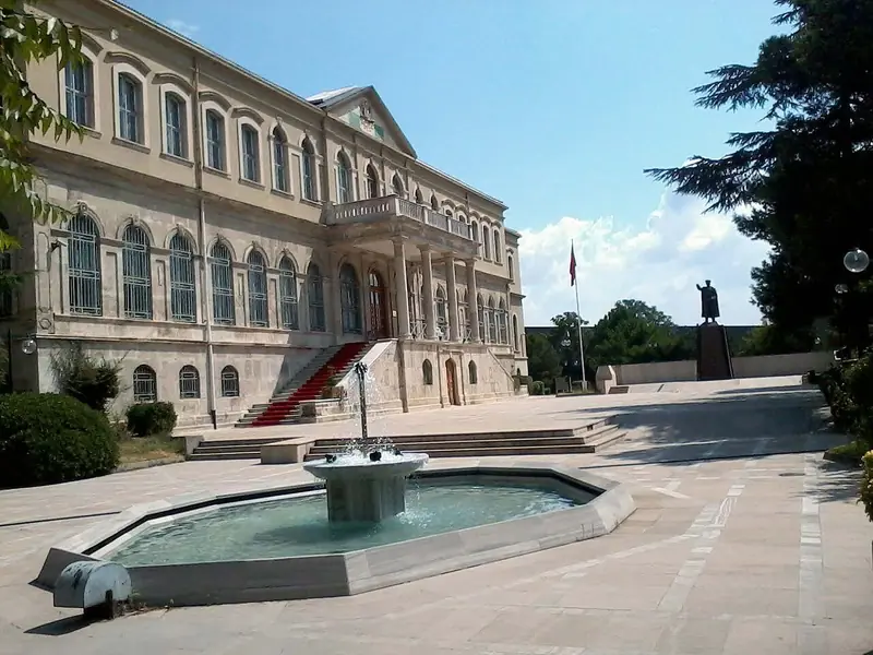 The historic building of the Harbiye Military Museum